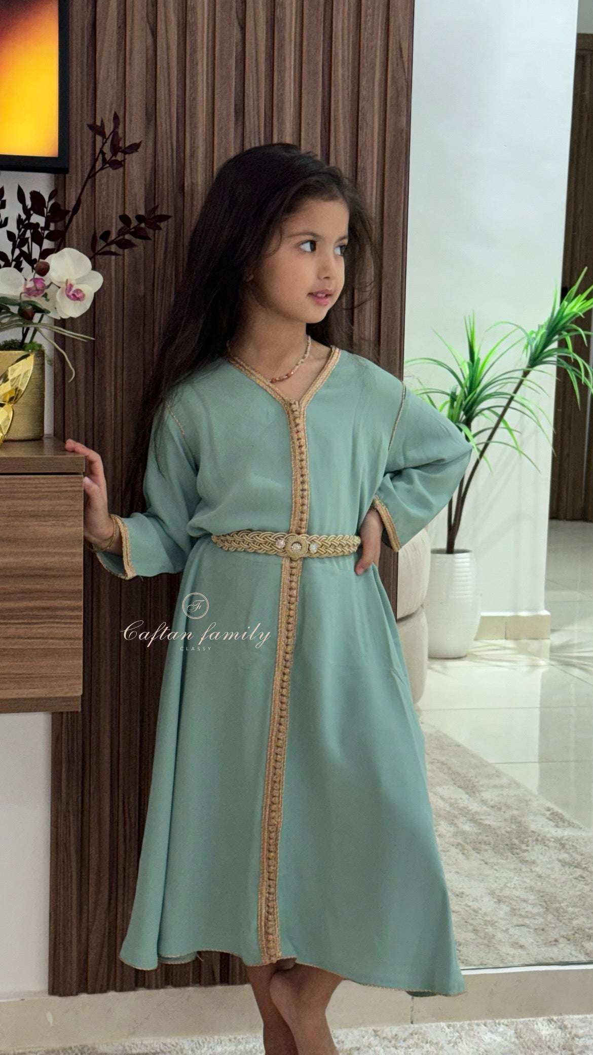 Robe Caftan Fillette Caftan Jeune Fille 2020 Caftan Fillette
