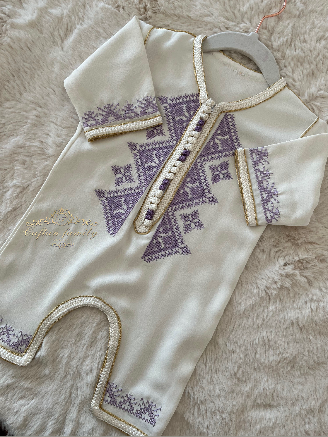 Grenouillère tarz fassi lila