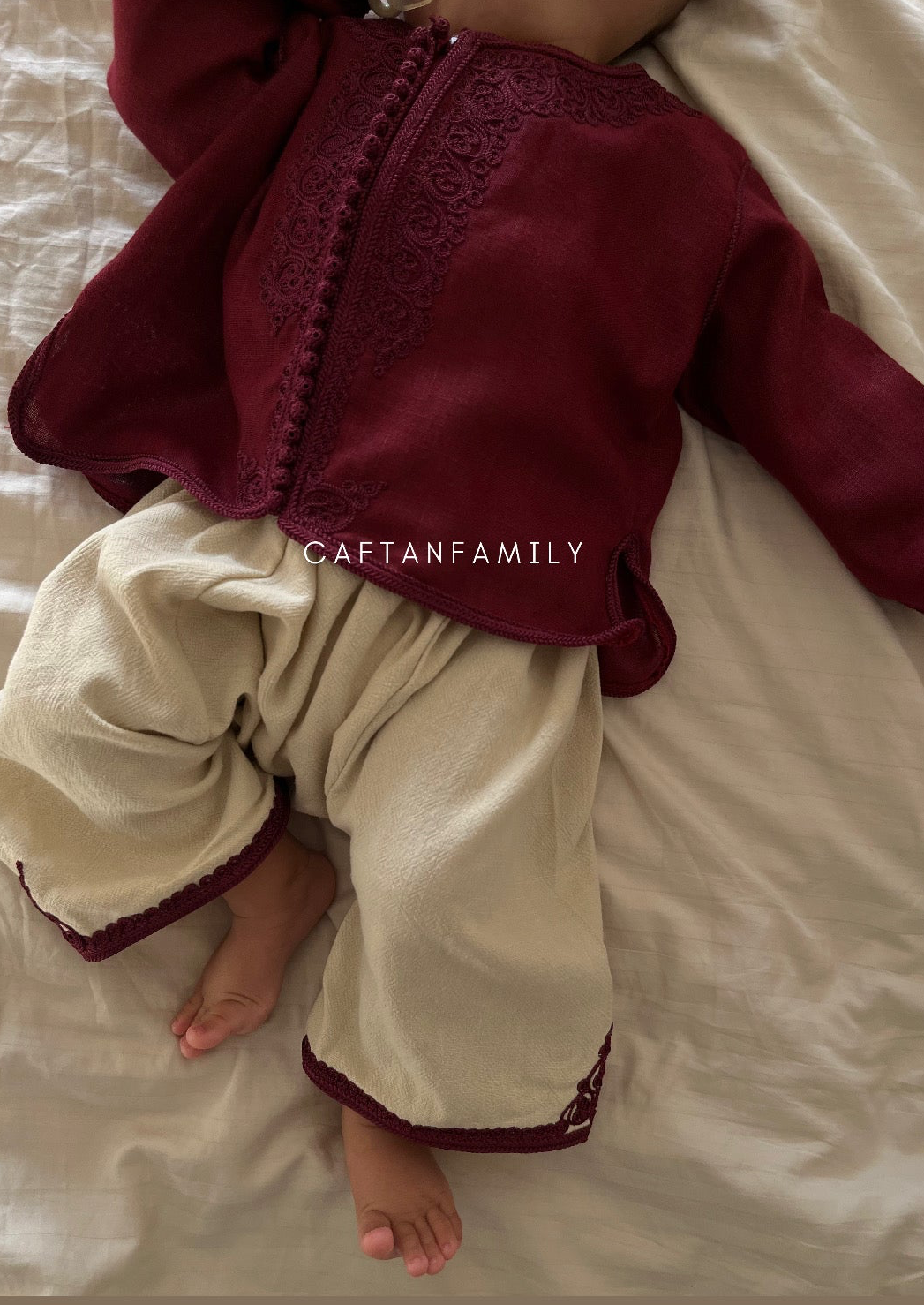 Jabador Noah lin burgundy