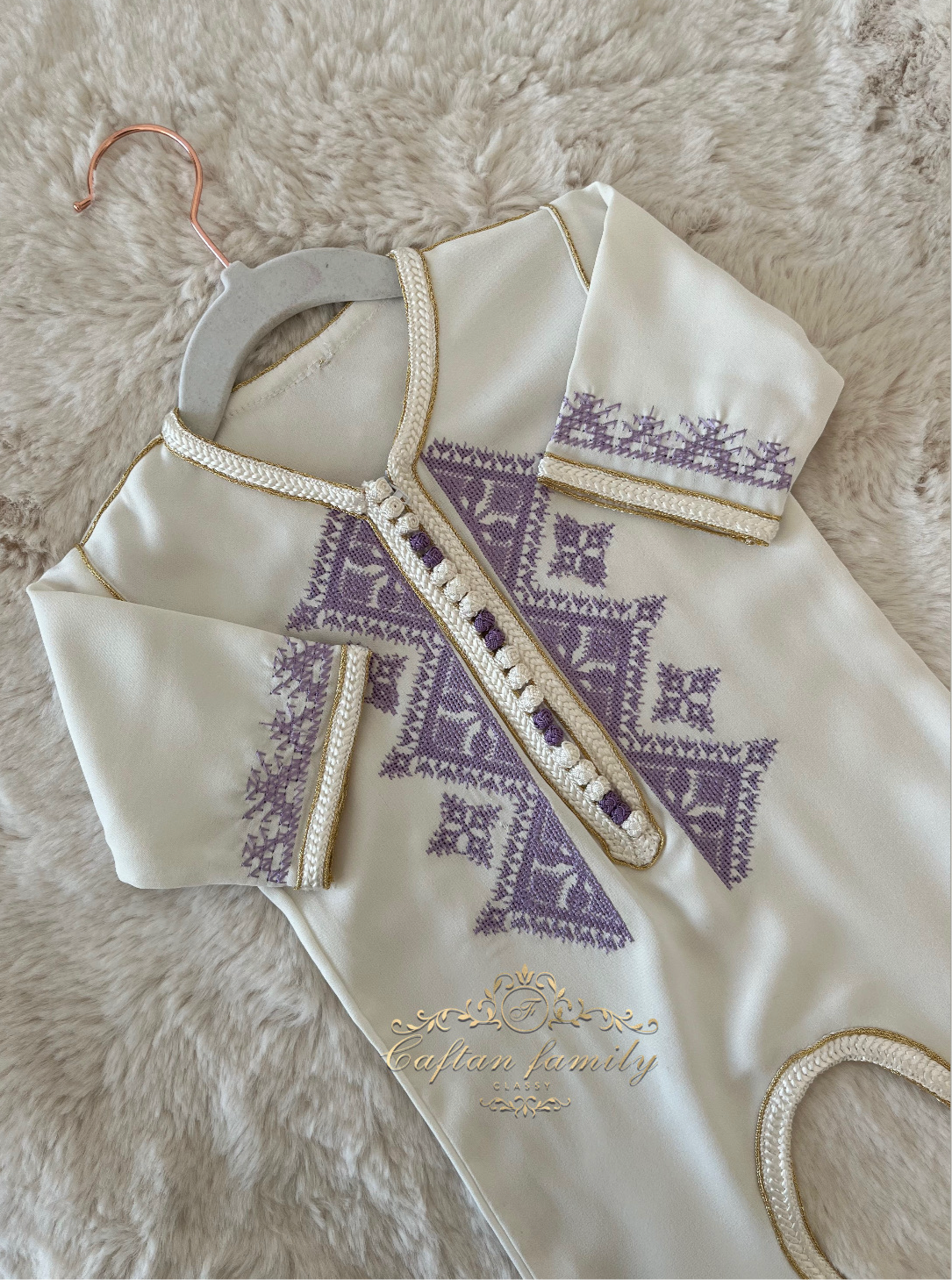 Grenouillère tarz fassi lila