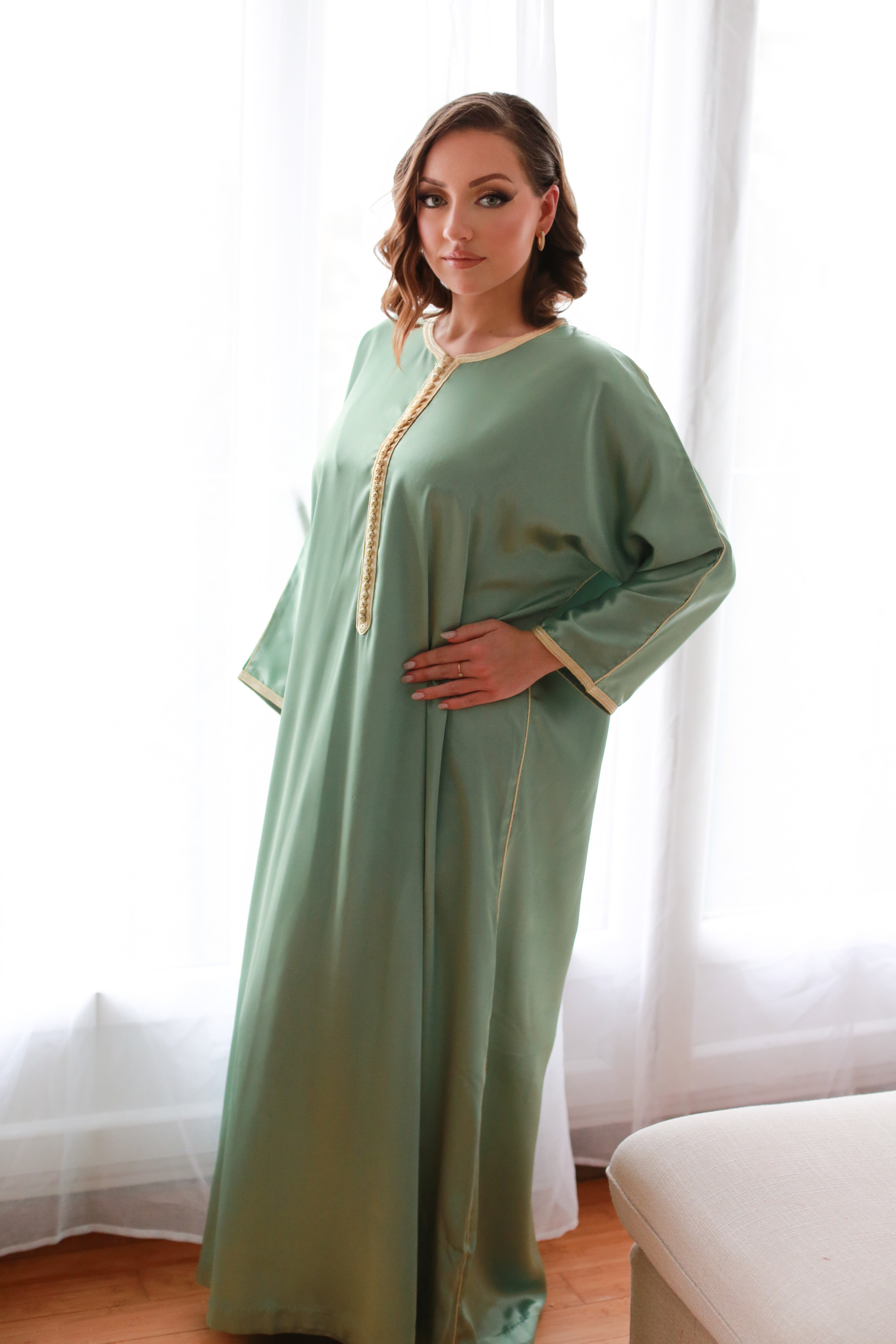 Gandoura Nour sauge