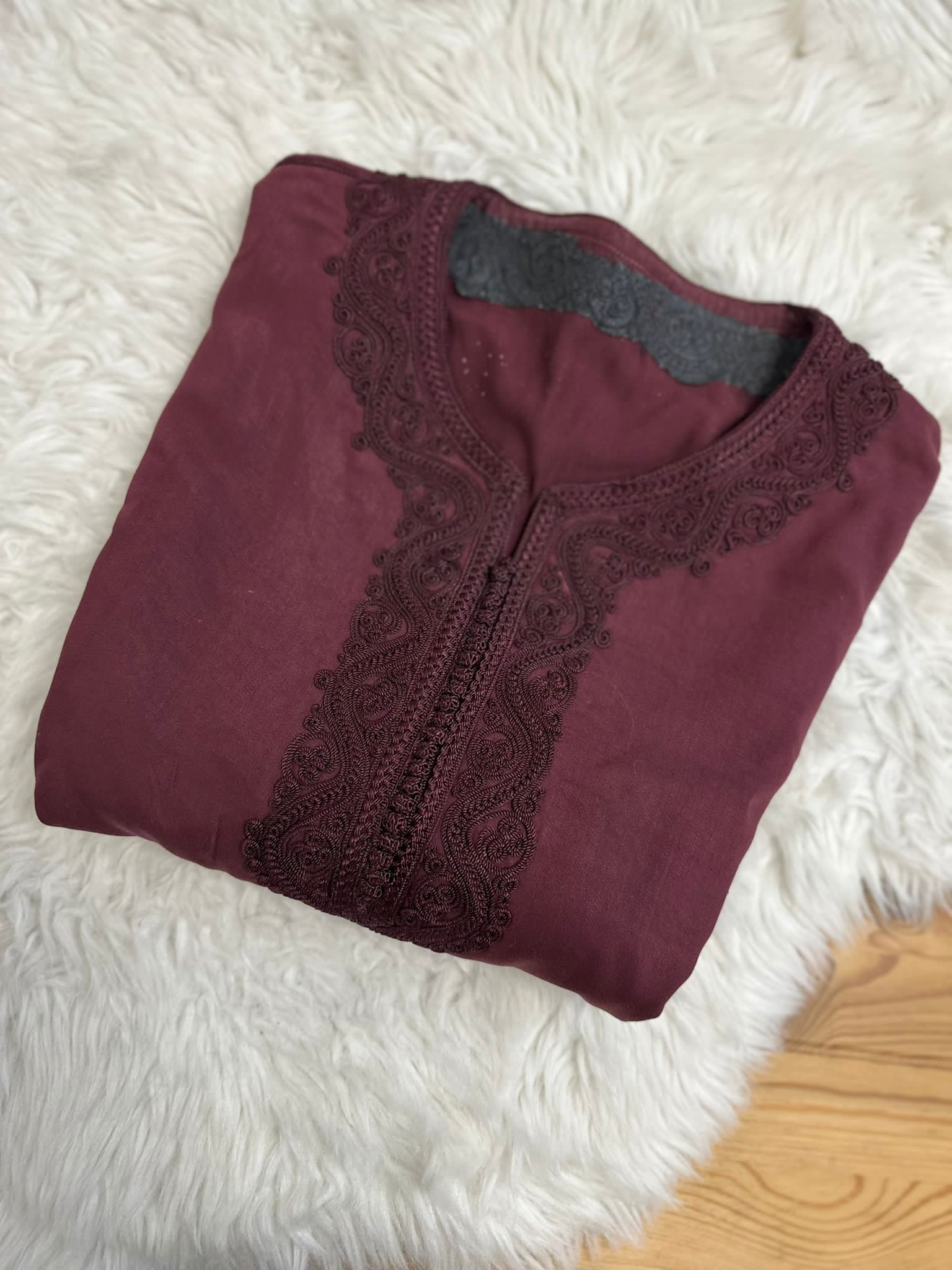 Gandoura bordeaux