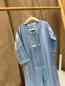 Sky blue caftan